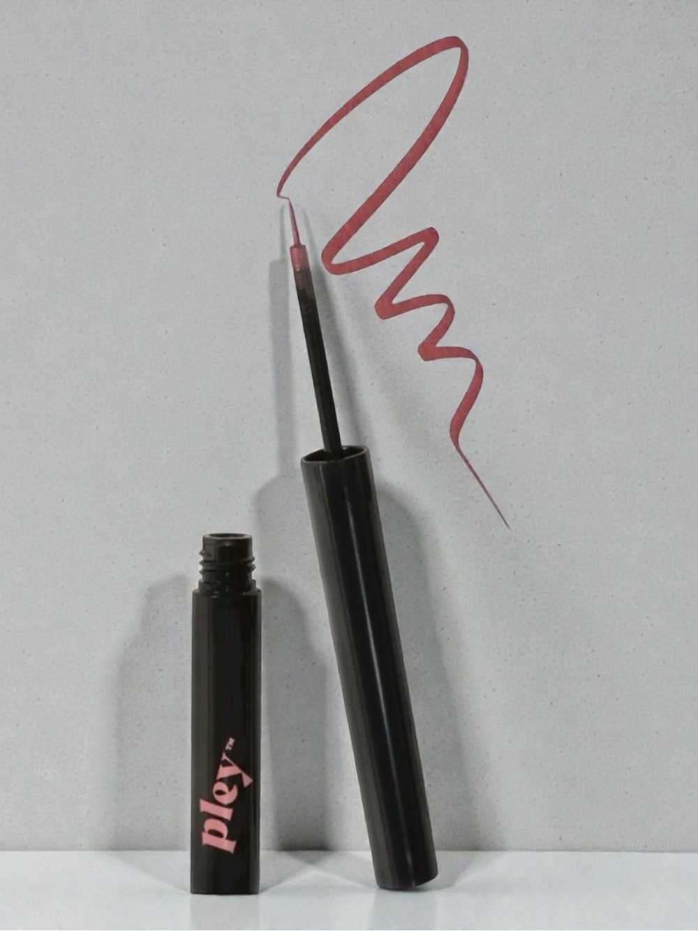 Pley Beauty Liquid Asset Waterproof Liquid Eyeliner - Shade Wine Not - Full Size